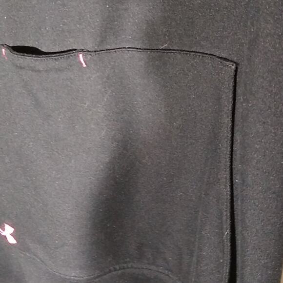 Under Armour black pullover hoodie. Size M. - Picture 4 of 8